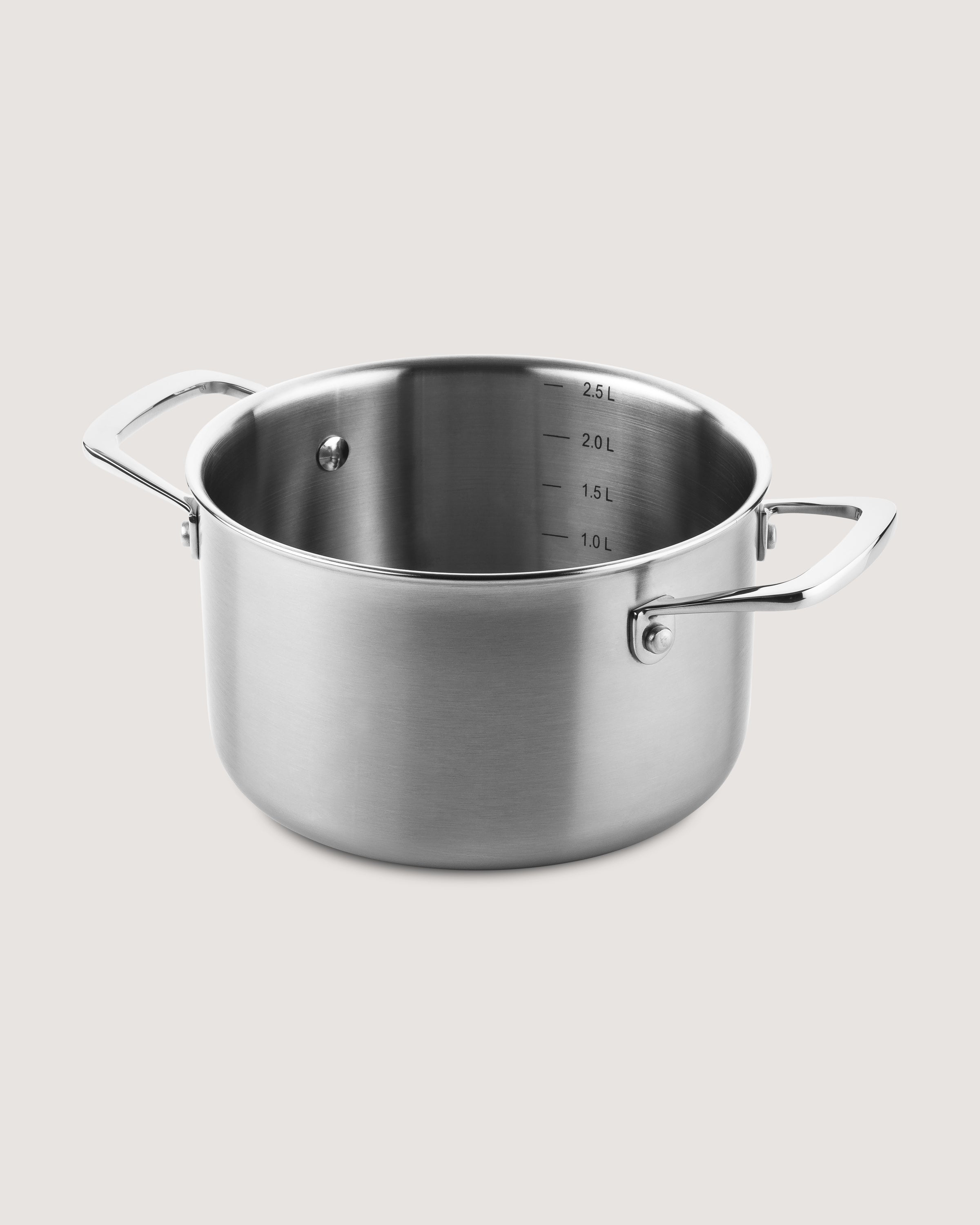 3-laags pannenset 4-delig voor kookplaatafzuiging + Ø20 cm koekenpan cadeau