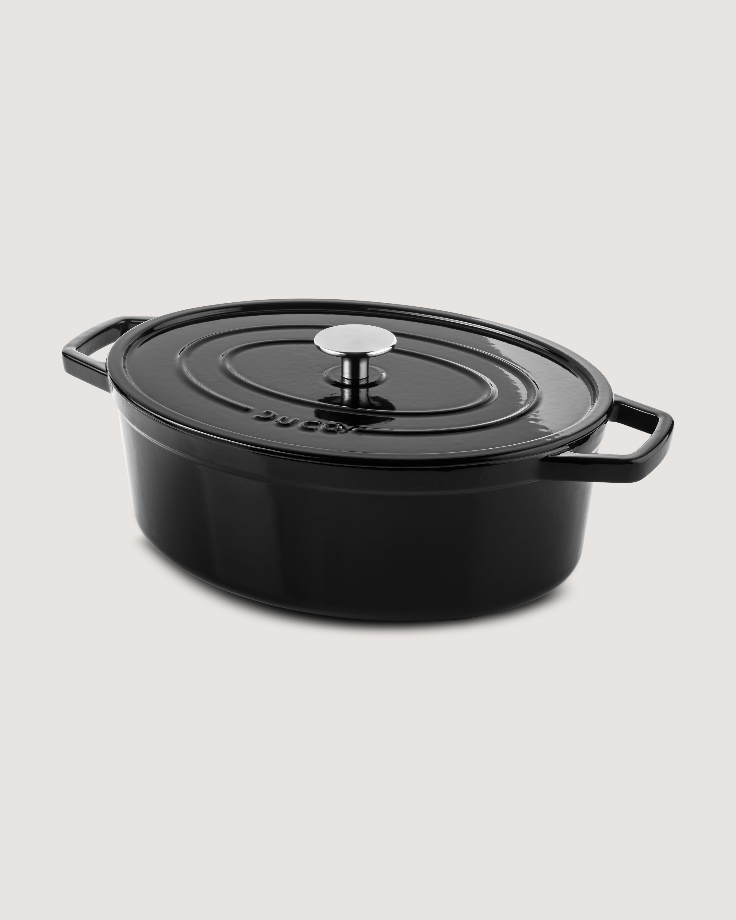 Gietijzeren pan ovaal Ø31cm