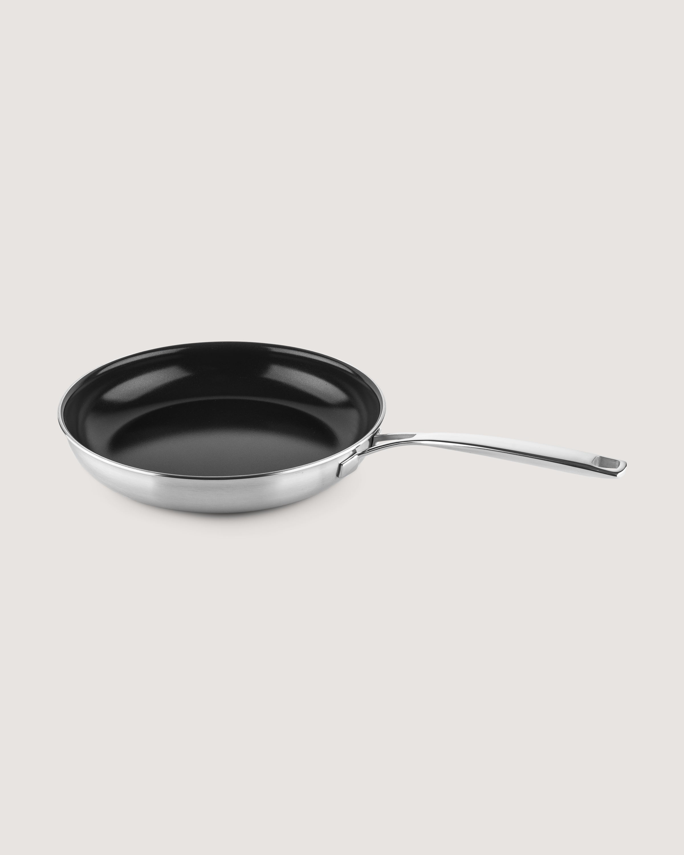 Koekenpan 3-laags Ø24cm met keramische anti-aanbaklaag