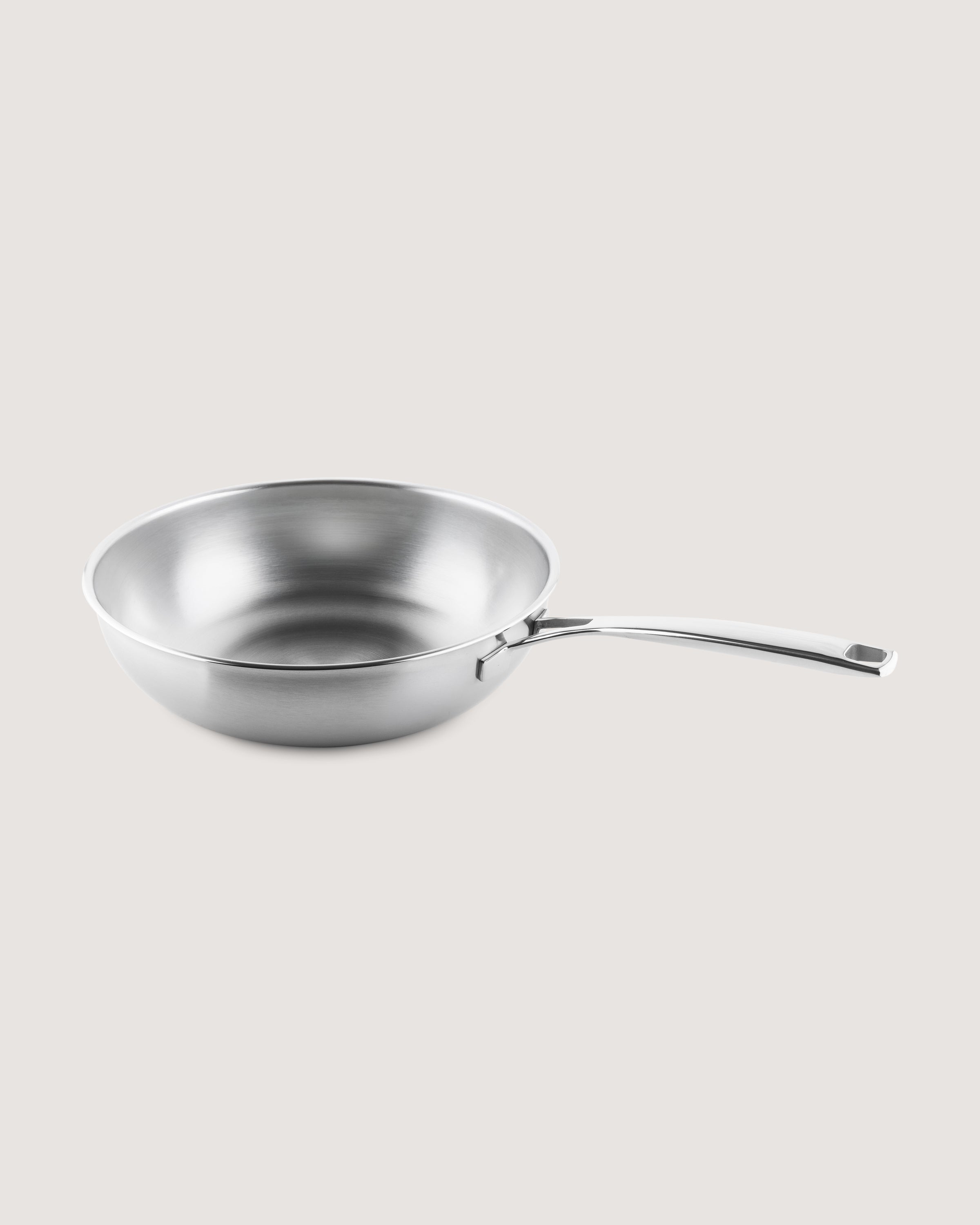 RVS Wok 3-laags Ø28cm