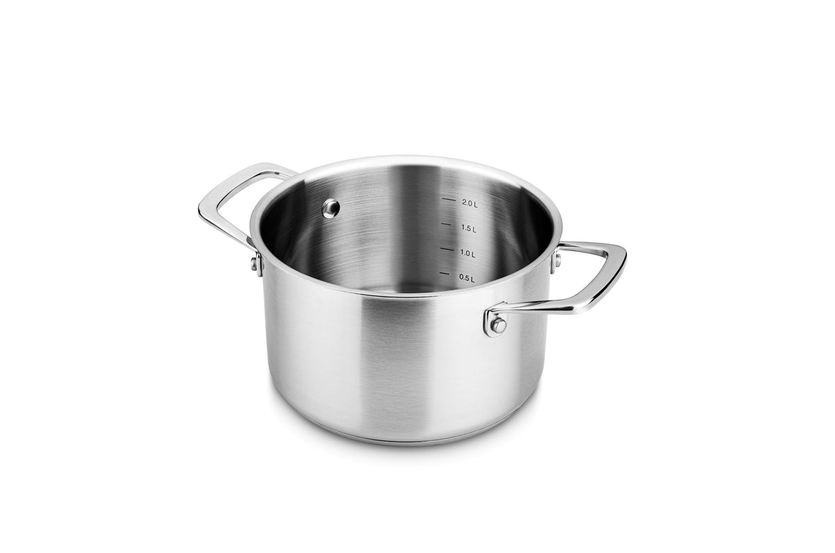 1-ply Recycled Stainless Steel Cookware Set 4-piece