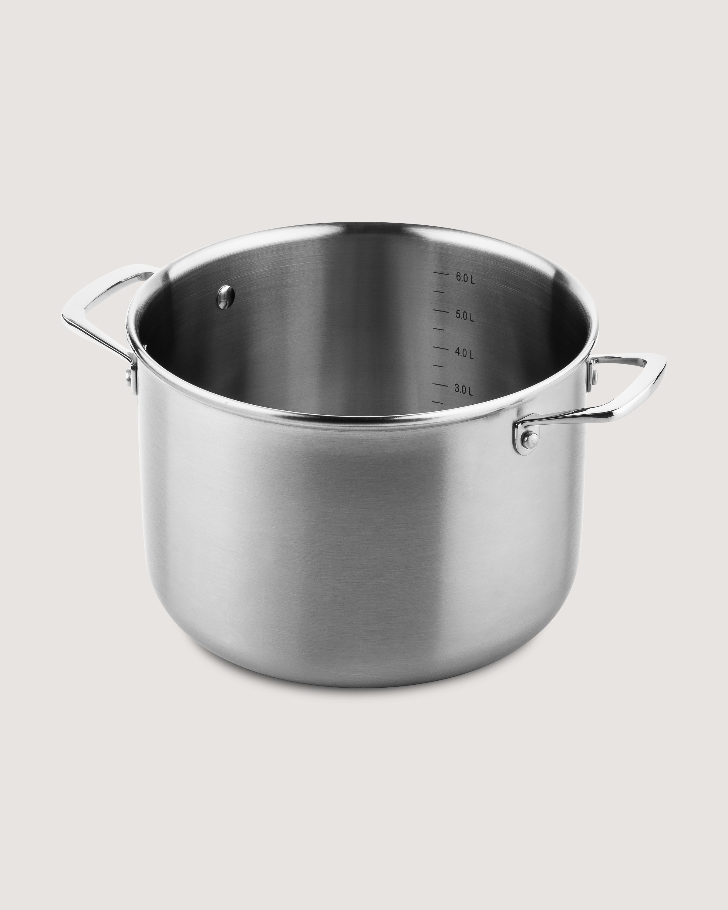 3-laags pannenset 6-delig voor kookplaatafzuiging + Ø20cm & Ø28cm koekenpan cadeau