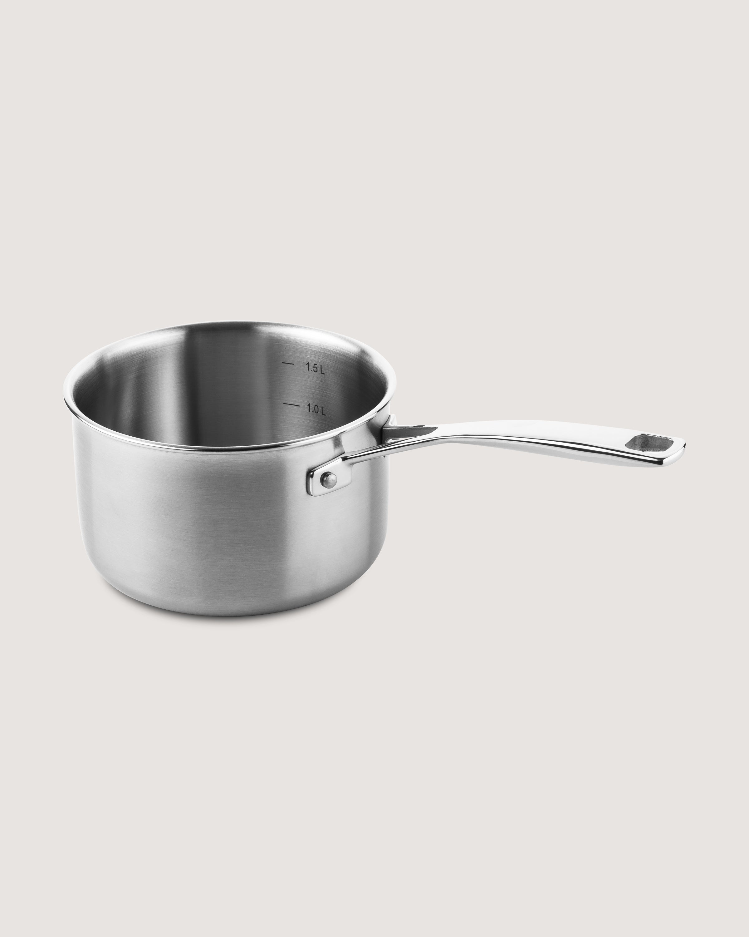 3-laags pannenset 4-delig voor kookplaatafzuiging + Ø20 cm koekenpan cadeau