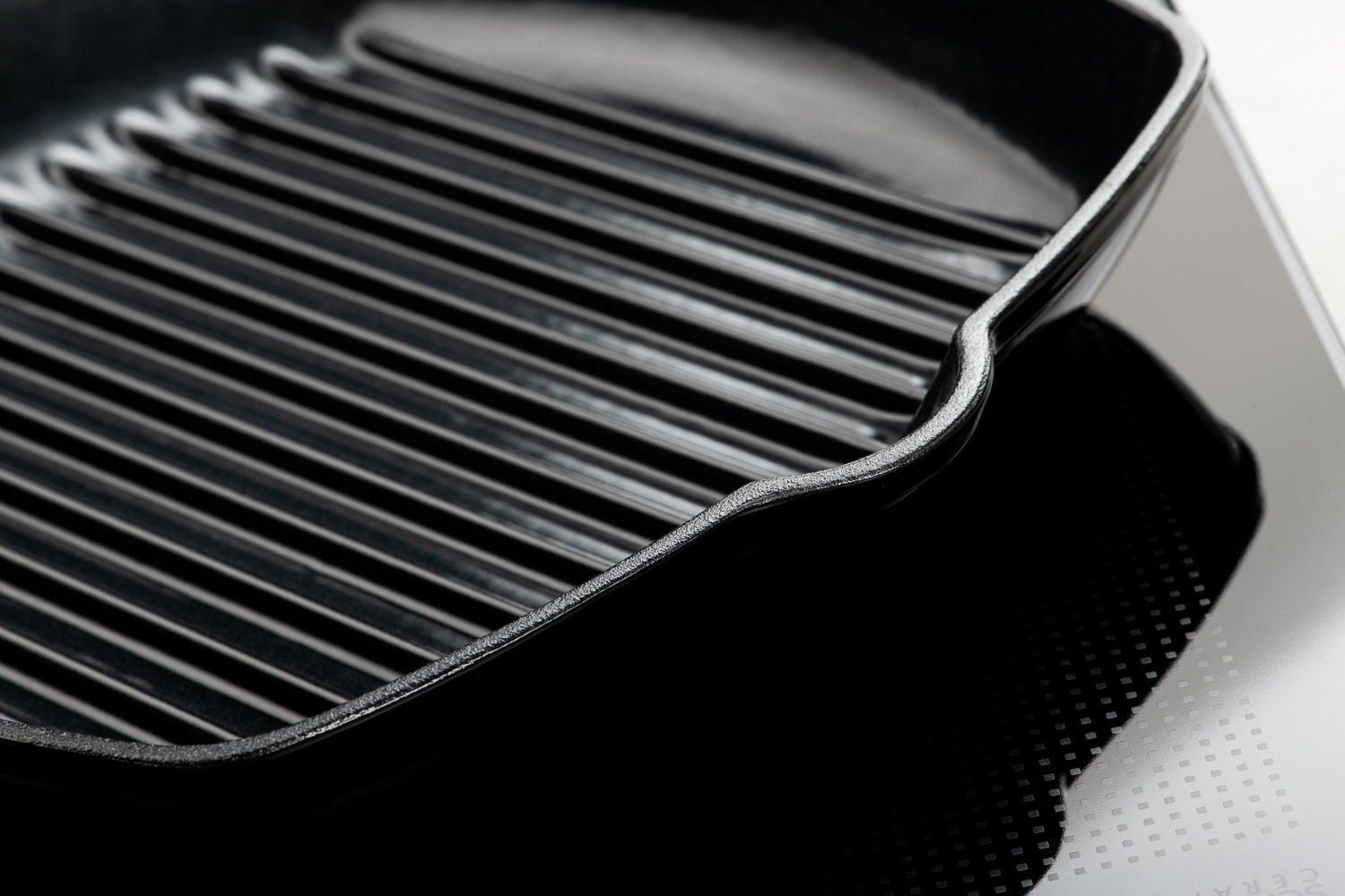 Gietijzeren grillpan Ø28cm