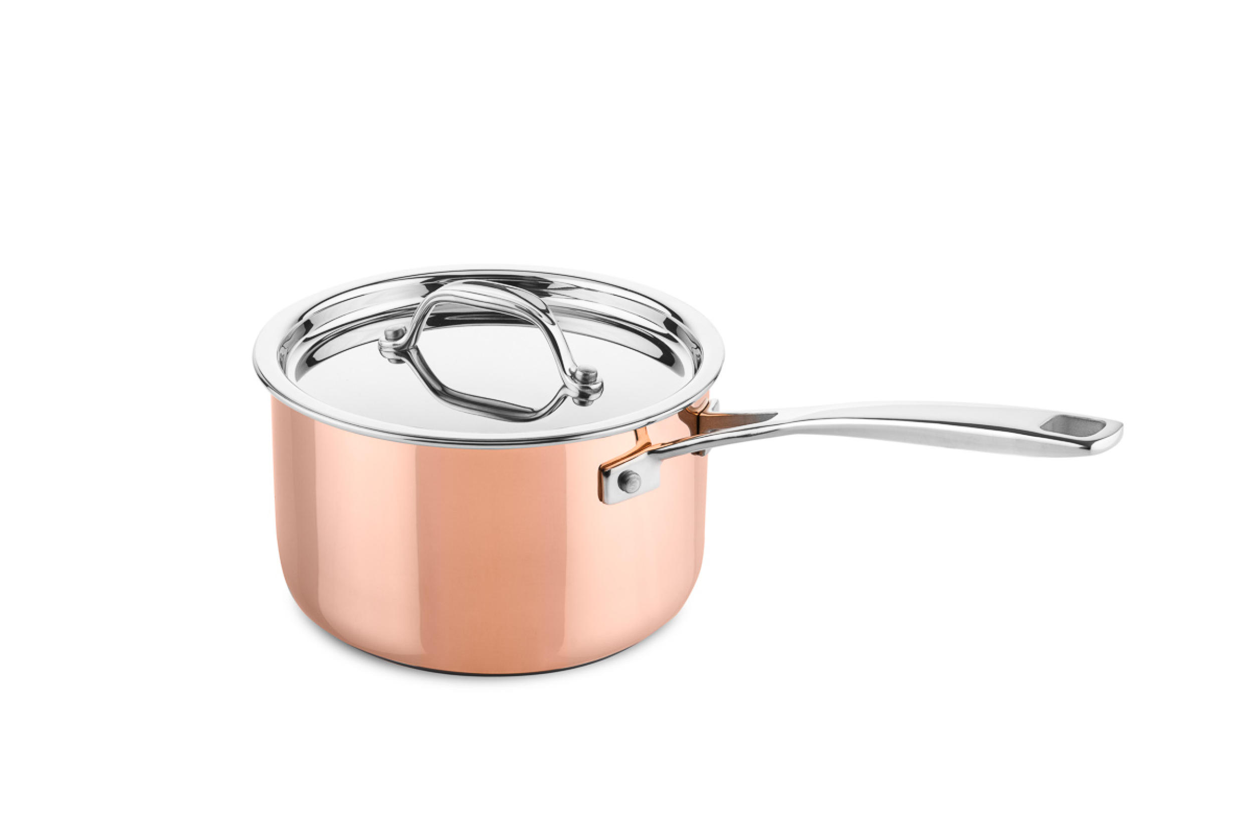 Bandiet Leegte huisvrouw Steelpan koper Ø16cm (geschikt voor inductie) - DUCQ pannen - DUCQ