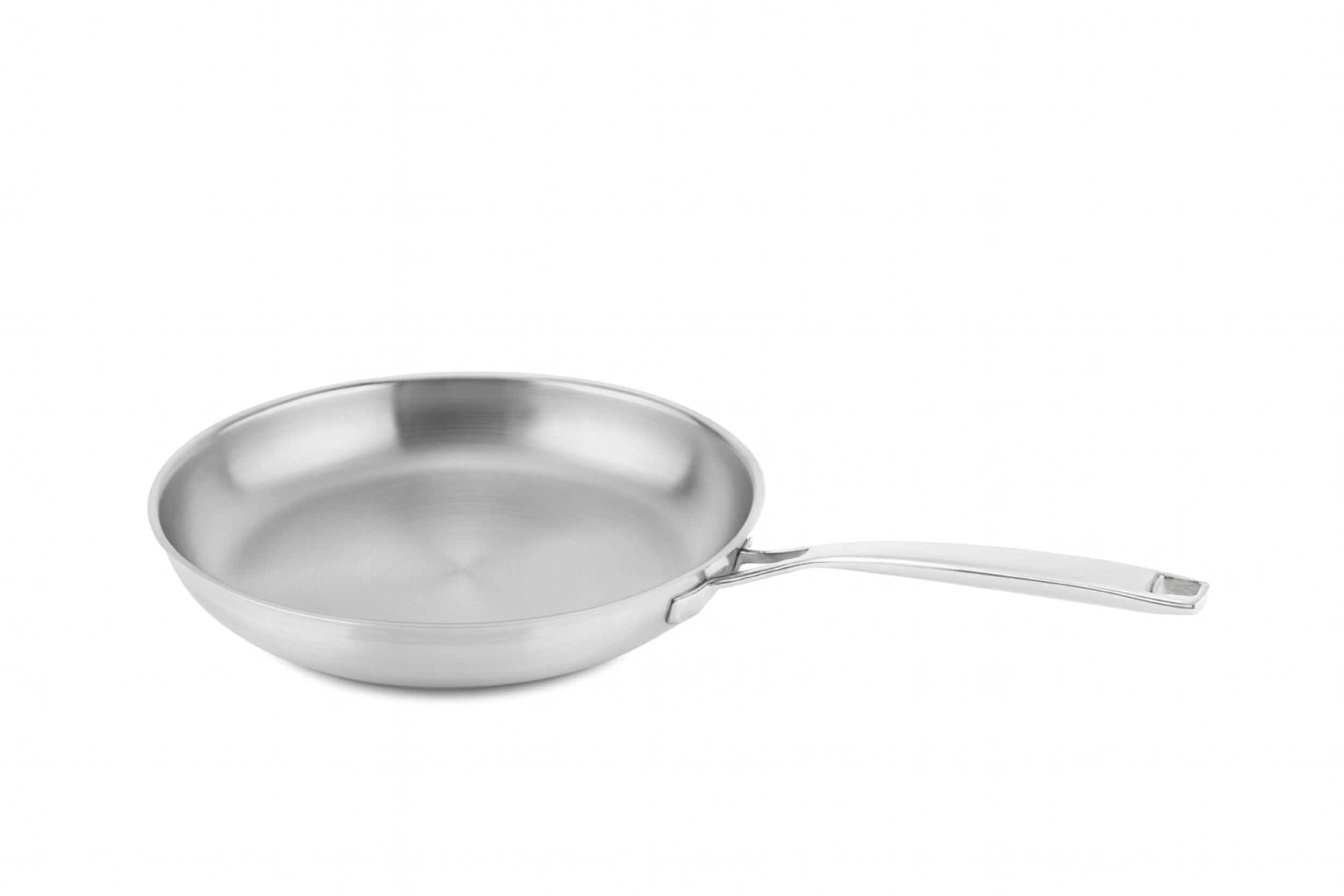 DUCQ 3 laags koekenpan 28 cm  zonder anti-aanbaklaag