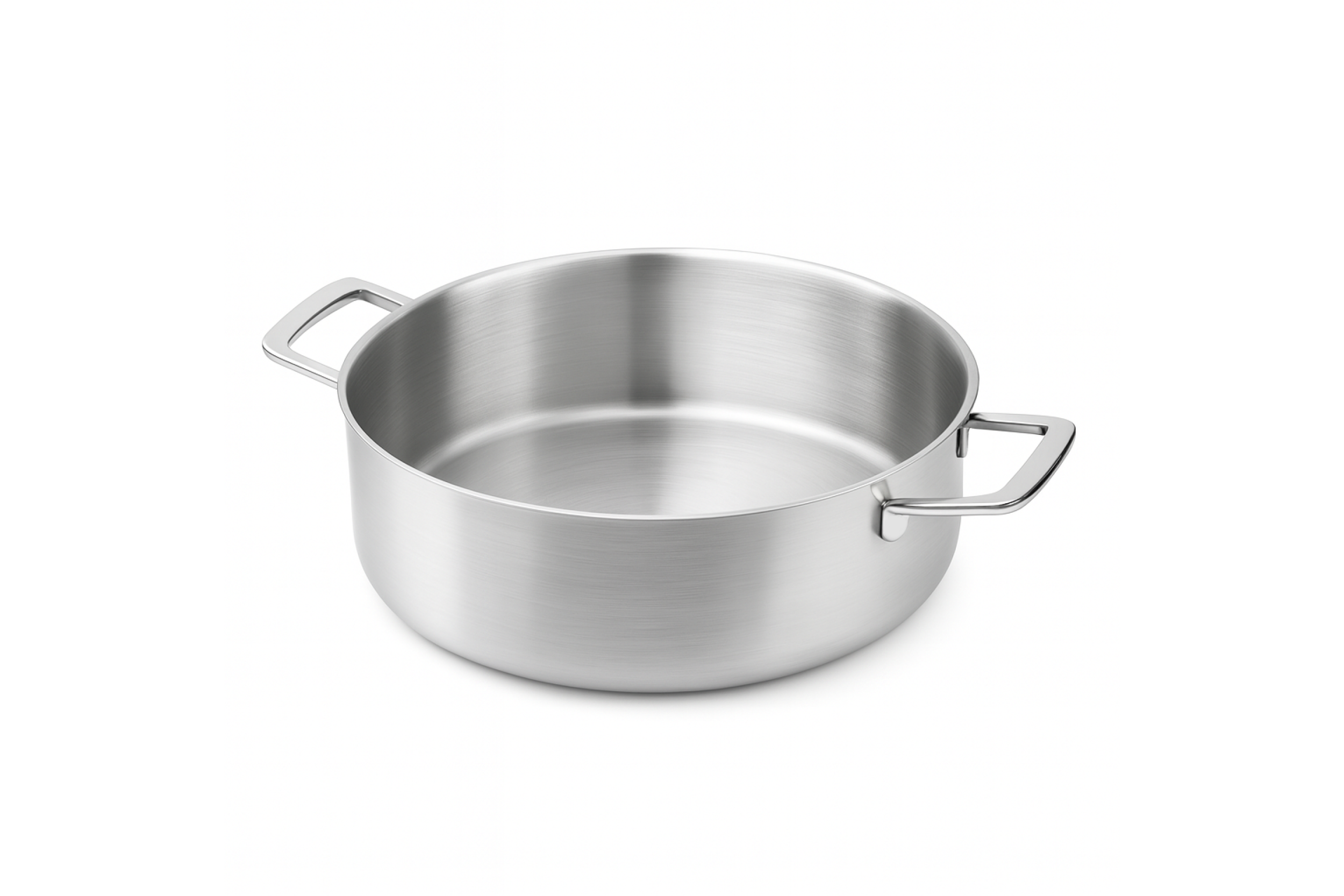 Braadpan 3-laags Ø26cm (zonder anti-aanbaklaag)