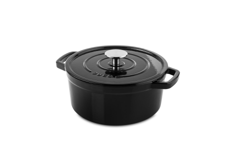 DUCQ Gietijzeren pan rond Ø 22cm (geschikt voor inductie)