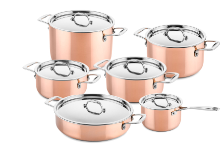 DUCQ copper 6 pcs set S