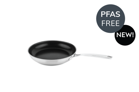 DUCQ 3 laags koekenpan 24 cm met keramische anti-aanbaklaag (PFAS vrij)