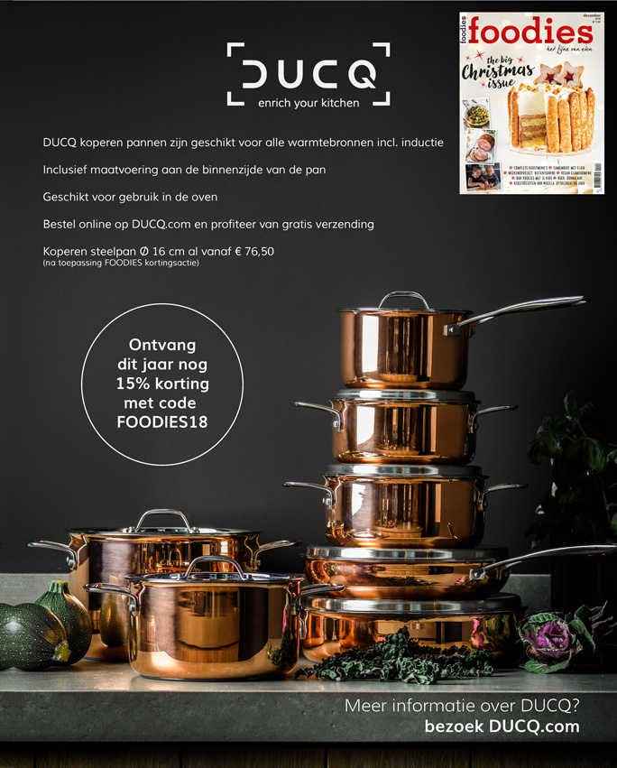 DUCQ in Foodies Magazine