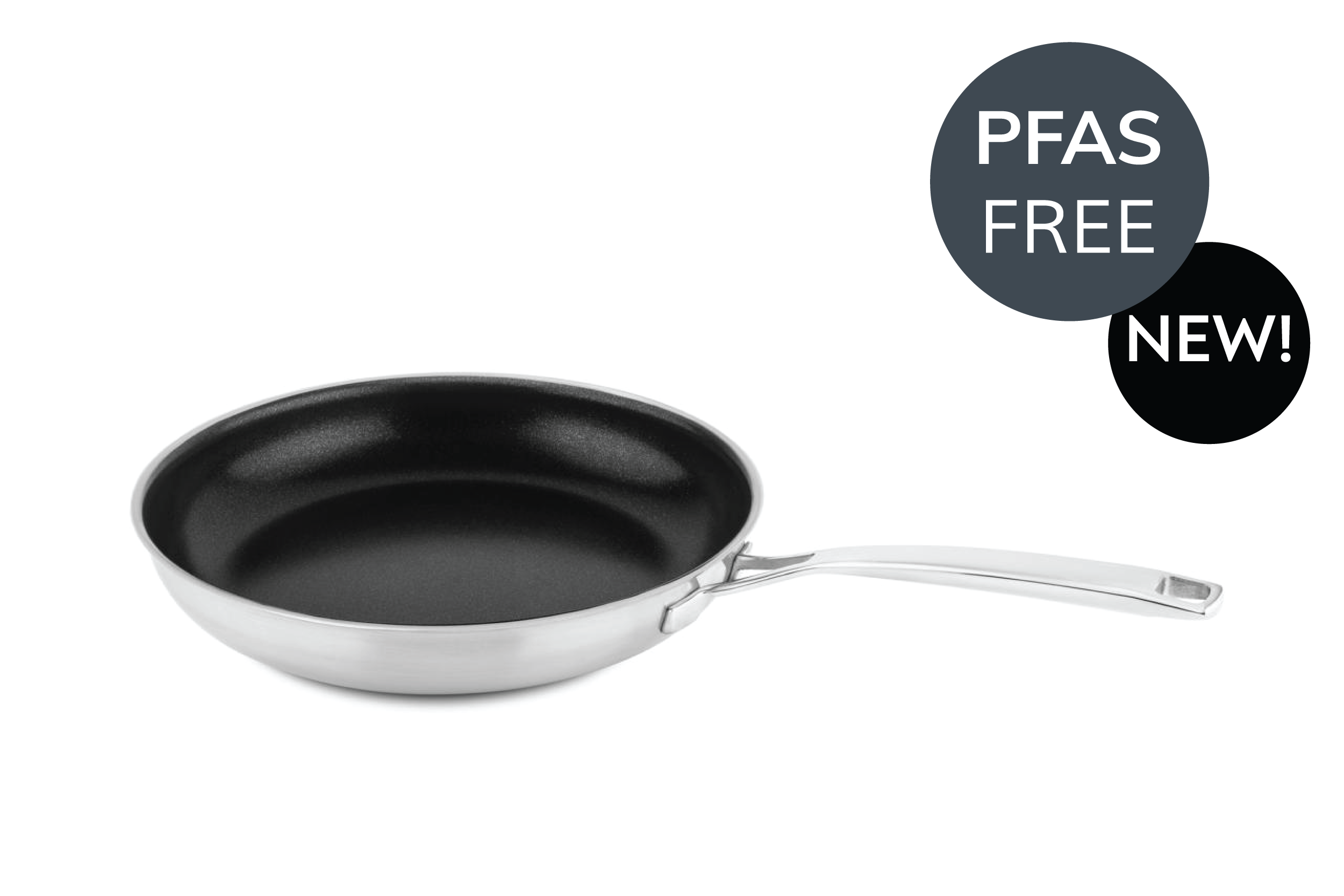 DUCQ 3 laags koekenpan